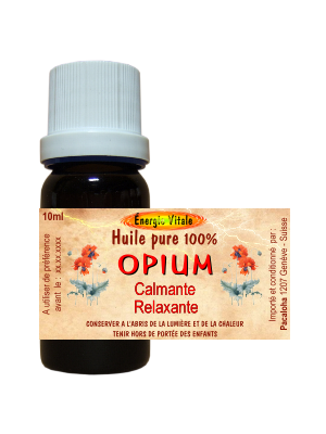 huile opium